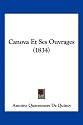 Canova Et Ses Ouvrages (1834)