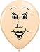 Mayflower Balloons 10838 16 Inch Womans Face Blush Latex Pack Of 50