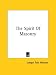 Book The Spirit Of Masonry