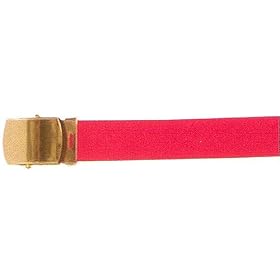 Military Color Web Belts - 44 or 54 or 64