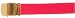 Web Belts: Roller with BRASS Plated Buckle, Red