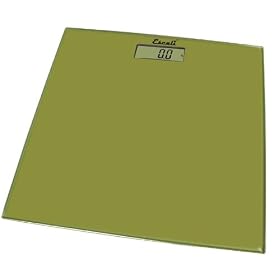 Escali Glass Precision Lithium Scale - Sage Green (Square)