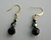 Swarovski Crystals Earrings Collection Genuine Swarovski AB Jet Crystals Sterling Silver Earrings (BRAND NEW)