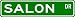 SALON Street Sign ~ Personalized Family Lastname Novelty Sign ~ Gameroom, Basement, Garage Sign ** Aluminum 4 x 18
