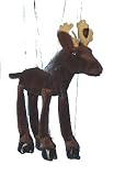 Sunny Puppet Moose Marionette - Baby