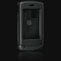 LG AX830 GLIMMER Alltel BLACK Rubber Coating Hard Plastic Snap-On Protective Rubberized Faceplate Carrying Case With Removable Belt Clip ...Plus FREE Neck Strap / Lanyard!!!