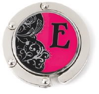 Finders Key Purse Hanger Letter E