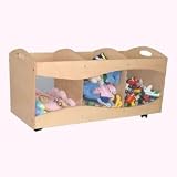 Product details for KidKraft See Thru Bins-Natural