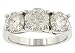 3 Round prong Set Diamond Ring 2.72cttw EGL H-I/VS2