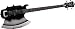 Cort Gene Simmons Axe Electric Bass Guitar Black & Silver