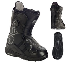Childrens Toyshop  Sporting Goods : Burton Women's Iroc Snowboard Boot- 2007 Black/Silver