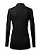 BIADANI Women Long Sleeve Jersey Lightweight Turtleneck T-Shirt Top
