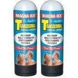 Magna Rx Transdermal Topical Lotion MagnaRX Lotion (2) Containers 4 oz Bottles