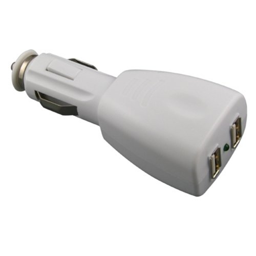 Dual USB Car Charger 3rd MP3/4