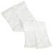 Jefferies Socks Daisy Lace Edge Footless Tight White, 6-12 Months