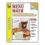 Menu Math: Hamburger Hut, Multiplication and Division by Remedia Publications