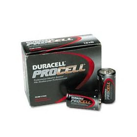 DURACELL D12 PROCELL Professional Alkaline Battery by