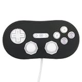 Permium Protective Black Silicon/silicone Skin Cover Case For Nintendo Wii Classic Contoller