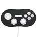 Bargaincell- Permium Protective Black Silicon/silicone Skin Cover Case For Nintendo Wii Classic Contoller