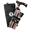 HUGO Folding Cane, Bronze