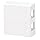 Leviton R02-41089-02W 2-Port Surface Mount Housing, White