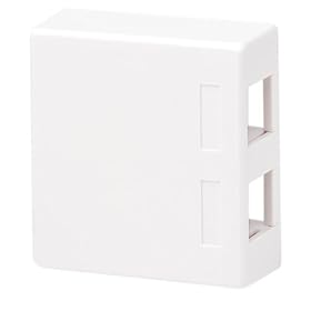 Leviton R02-41089-02W 2-Port Surface Mount Housing, White