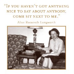 "IF YOU HAVEN'T GOT ANYTHING NICE TO SAY ABOUT ANYBODY, COME SIT NEXT TO ME." Beverage Napkins