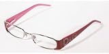 DOLCE & GABBANA D&G 5021-B 035 SILVER WITH RED PLASTIC TEMPLES EYEWEAR 52MM