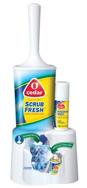 Cedar Fresh 126112 Toilet Brush Scrub Fresh System