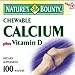 Calcium 600 With Vitamin D Chewable Wafers, By Natures Bounty - 100 Wafers