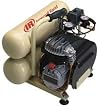 Ingersoll-Rand DD2T2 14.5 Amp 2-Horsepower 4-1/2-Gallon Oiled Twin Hot Dog Compressor
