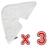 Shark Pocket Steam Mop Triangle Microfiber Pads S3501 Deluxe