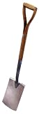 Rolson 82626 Carbon Steel Digging Spade with Ash Wood Handle