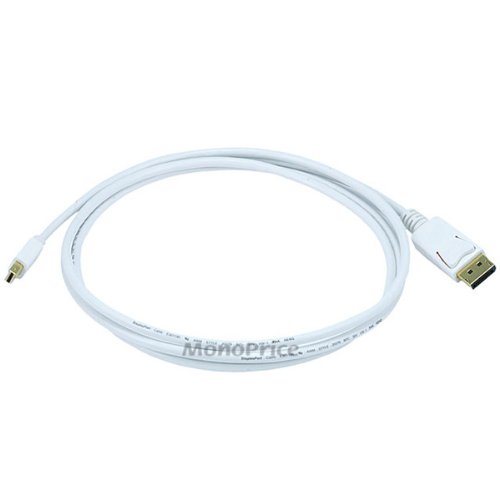 6ft DisplayPort Male to Mini DisplayPort Male 32AWG Cable (Gold Plated Connectors)