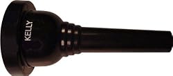 Kelly Mouthpieces Trombone 12C - Jet Black Mouthpiece