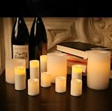 Candle Impressions 11-piece Flameless Candle Set with Auto Timer option - White