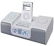iHome iH8 Clock Radio for iPod (Silver)