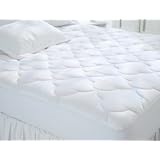 Restful Nights® Egyptian Cotton Mattress Pad Queen 60x80in 8oz