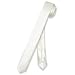 Biagio BAMBOO SILK Narrow NeckTie EXTRA Skinny OFF-WHITE Men's 1.5" Neck Tie