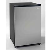 New Avanti 4.5 Cu Ft Dorm Fridge Black Separate Chiller Compartment Reversi ....