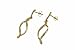 9ct Yellow Gold Diamond Drop Earrings