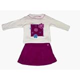 Newborn Girls 2pc Corduroy Skirt Set