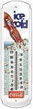 Coke Coca Cola Metal Outdoor Thermometer #Th65