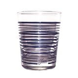 Fiesta Cobalt Stripe 14-ounce Glass Double Old Fashion by Fiesta