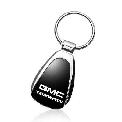 GMC Terrain Black Tear Drop Key Chain