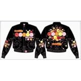Starburst Isnt Life Juicy Kids Black Twill Jacket