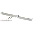 Curvex Watch Band Stainless Steel Mesh Link Bracelet