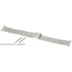 Curvex Watch Band Stainless Steel Mesh Link Bracelet
