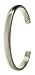 Silver Colour Copper Medium Torque Bangle