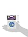 AllerMates Dairy Allergy Alert Wristband with Alert Stickers, I'm Dairy Free, Small